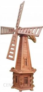 Drew-Handel Wiatrak Ogrodowy Drewniany 170Cm