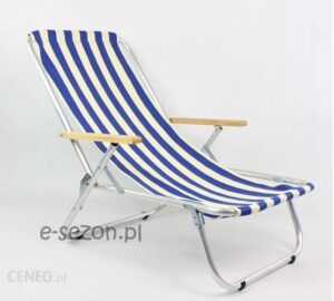 e-sezon Leżak plażowy aluminiowy max 150kg (110)