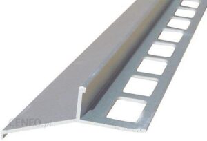 Emaga Okapnik Tarasowy Aluminiowy, Balkonowy 44Mm 2,5M Anodowany Srebro