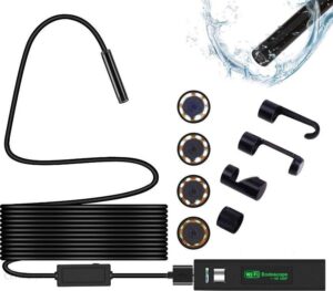 Endoskop / Kamera Inspekcyjna / Wifi Usb 1200p 8mm – 5 Metrów