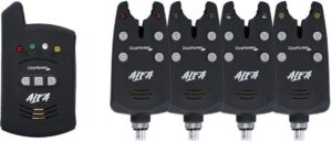 Energofish Carp Hunter Alfa Bite Alarm Set 4+