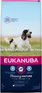 Eukanuba Thriving Mature Medium Breed Bogata W Świeżego Kurczaka 12Kg