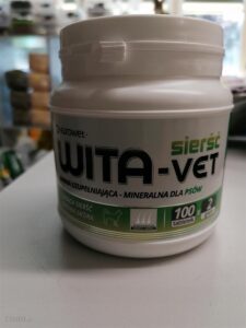 Eurowet Wita-Vet Sierść 100Tab