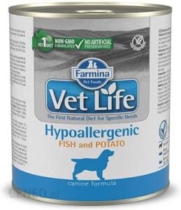 Farmina Vet Life Natural Diet Dog Hypoallergenic Fish & Potato 4X300G