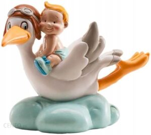 FIGURKA NA TORT CHRZEST CHŁOPCZYKA BABY SHOWER