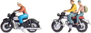 Figurki Motocyklistów w skali H0 15904