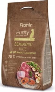 Fitmin Purity Rice Semimoist Rabbit&Lamb Królik Jagnięcina 4Kg