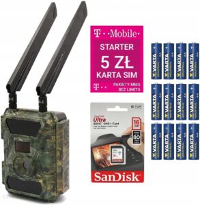 FOTOPUŁAPKA KAMERA SF 4.0 MMS PL GPS WYSYŁA FILMY 8699607718
