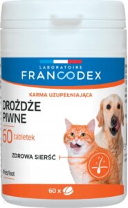 Francodex Drożdże Piwne Dla Psa I Kota 60szt