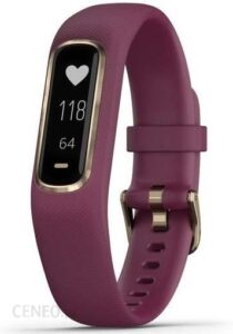 Garmin Vivosmart 4 Różowo Złoty Z Ciemnoróżowym Paskiem 100199521