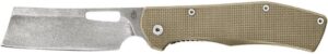 Gerber Składany Nóż Tasakowy Flatiron Tan Crag417