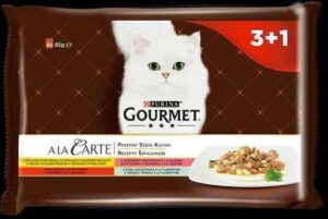 Gourmet A La Carte Mokra Karma Dla Kota Kolekcja Smaków 4X85G