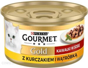 Gourmet Kurczak I Wątróbka W Sosie 85G