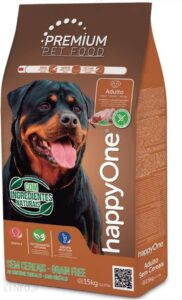 Happyone Premium Adult Grain Free Karma Bezzbożowa 15Kg