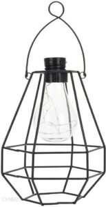 Home&Styling Lampa Solarna Ogrodowa Led Wisząca Ekologiczna