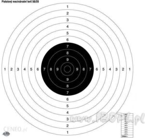 Ibo Tarcza Pistoletowa Międzynarodowa 50/20 Po24507