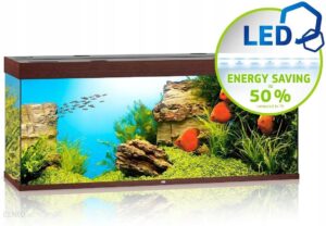 Juwel Akwarium Zestaw Rio 450 Led ciemne drewno