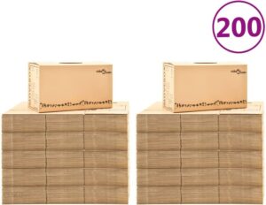 Kartony Do Przeprowadzki Xxl 200 Szt. 60X33X34 Cm