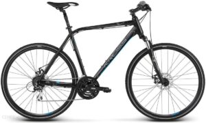 Kross Evado 4.0 czarny niebieski mat 28 2019
