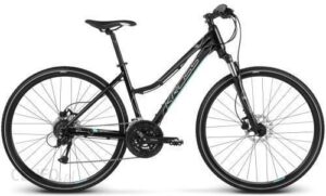 Kross Evado 5.0 czarny turkusowy połysk 28 2019