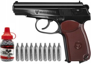 Legends Wiatrówka Pistolet Makarov 4,5 Mm Zestaw Co2 + Bb
