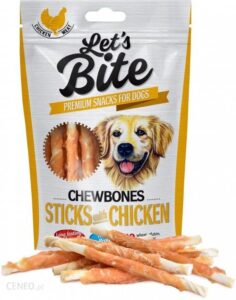 Let’S Bite Chewbones Sticks With Chicken 80G