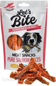 Let’S Bite Meat Snacks Pure Salmon Slices 80G