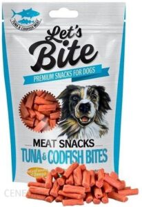 Let’S Bite Meat Snacks Tuna&Codfish Bites 80G
