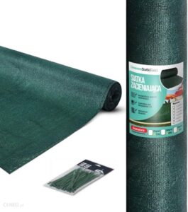 Linarem Siatkisieci Zielona Siatka Cieniująca Na Płot 90% 140g/m2 Rolka 1,5x10m