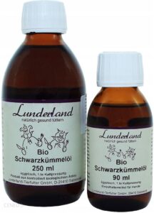 Lunderland Olej z nasion czarnuszki Bio 250ml
