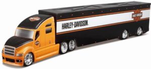 Maisto Harley Davidson Ciężarówka Czarno-Biała 1:64