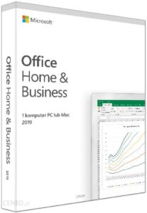 Microsoft Office Home & Business 2019 BOX (do pobrania – klucz w pudełku) T5D-03205