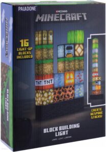 MINECRAFT LAMPKA DLA DZIECKA BLOKI DO UKŁADANIA