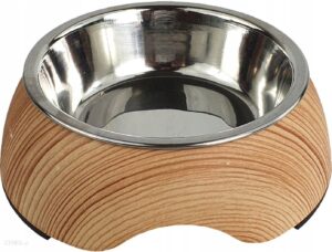 Miska dla psa / kota z melaminy Kerbl Wood, 450 ml