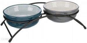 Miski ceramiczne na stojaku psa kota Trixie 0,25 L