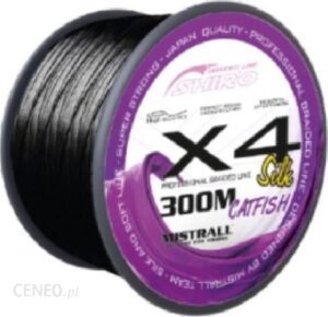 Mistrall Plecionka Shiro Silk Braided Line X4 0,25mm Black Carp 300m ZM-3491025