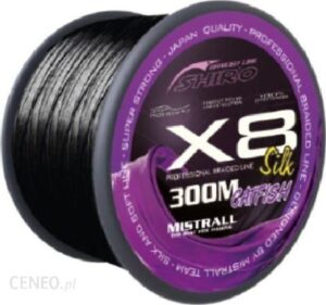 Mistrall Plecionka Shiro Silk Braided Line X8 0,70mm Black 300m ZM-3484070