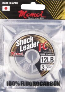 Momoi Fluorocarbon Shock Leader Fc 0,234mm Clear