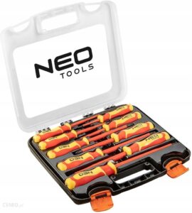 NEO TOOLS ZASTAW WKRĘTAKÓW 1000V 9 EL 04-142