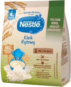 Nestle Kleik Ryżowy dla niemowląt po 4 Miesiącu 160g