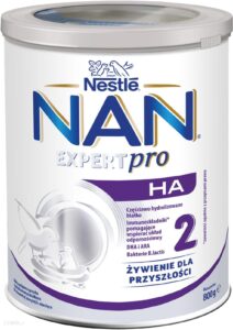NESTLE NAN Expert Pro HA 2 Mleko Modyfikowane dla niemowląt powyżej 6 Miesiąca 800g