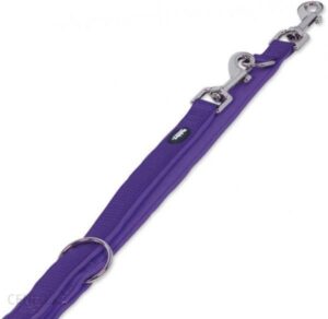 Nobby Classic Preno Smycz Regulowana Fioletowa Czarny Fioletowy 200Cm 25/35Mm