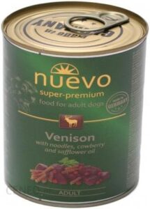 Nuevo Super Premium Adult Venison Dziczyzna 800G