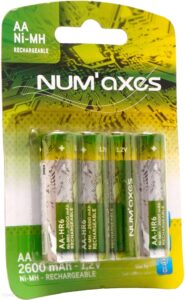 Num’Axes 4 Akumulatorki Aa Hr6 10X40