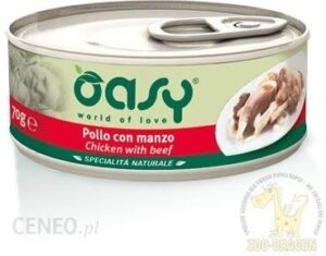 Oasy Cat Specialita Naturale Kurczak Z Wołowiną W Puszce 150G