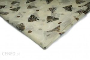 Orient Fashion Szyfon Drukowany nr 5 Jasny Beż