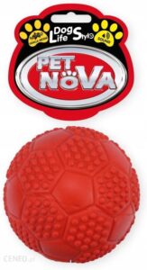 Pet Nova zabawka dla psa Piłka futbolowa 7cm