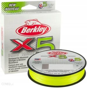 PLECIONKA BERKLEY X5 BRAID FLAME GREEN 0,25MM 150M