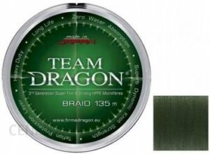 PLECIONKA TEAM DRAGON 135M 0.08MM 6.10KG ZIELONA 8967006621