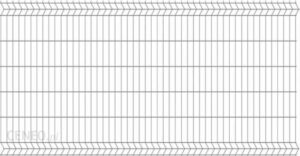 Polbram Panel ogrodzeniowy 3D ocynk, 123×250 cm, drut 3.2 mm